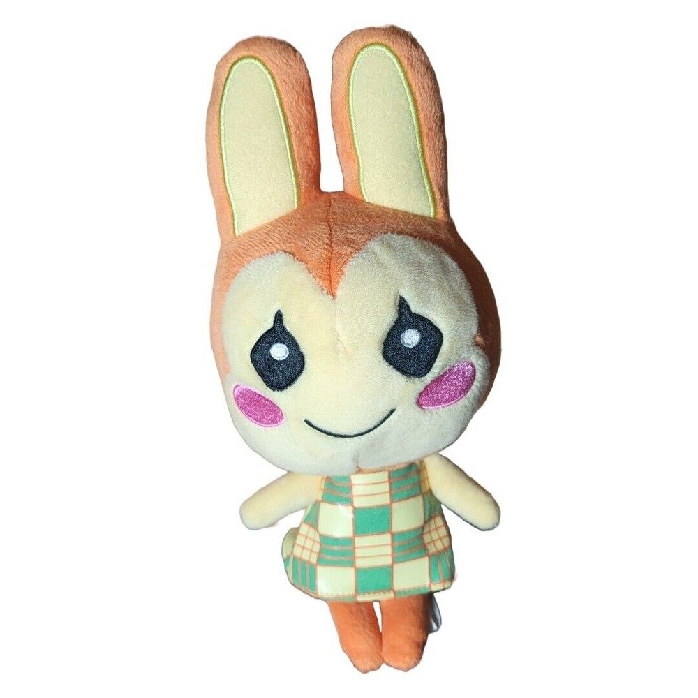 Animal Crossing 10" Plush Bunnie Nintendo 2015 Excellent Condition doll